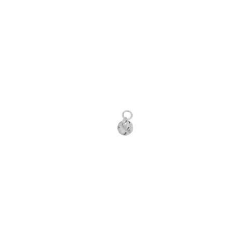 Charm de plata con forma de chapa