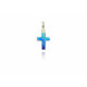 CRUZ DE PLATA con esmalte CRUZ DE PLATA con esmalte