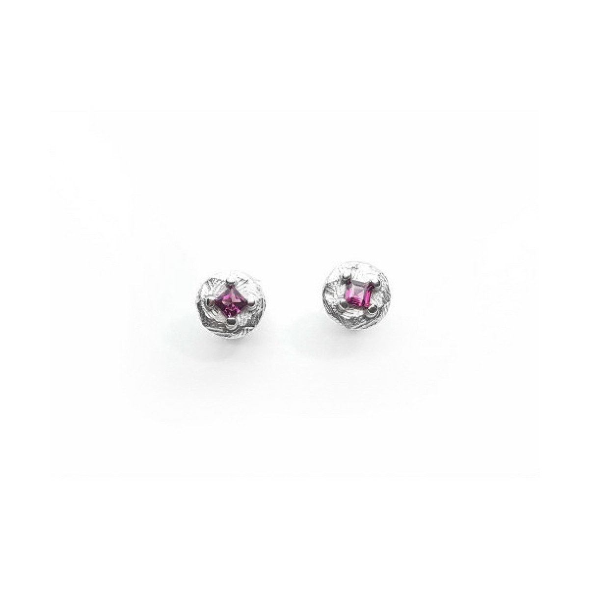 Pendientes de plata con turmalina