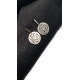 Pendientes de oro blanco y diamantes