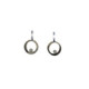 Pendientes de oro blanco y diamantes
