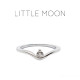 ANILLO DE ORO BLANCO CON DIAMANTE