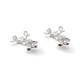 Pendientes de plata con la palabra LOVE