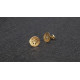 Pendientes de oro amarillo y diamantes