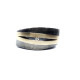 Anillo de plata y oro con diamante