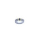 Anillo de plata y oro amarillo con diamantes y zafiro