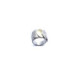 Anillo de plata y oro