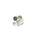 Anillo de plata y oro