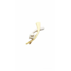 BROCHE de ORO con perla