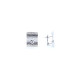 Pendientes de plata y diamantes