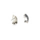 Pendientes de plata y circonitas