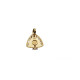 Colgante de oro amarillo con pareja de enamorados y DIAMANTE