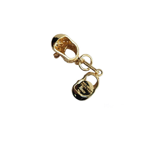 Colgante de oro amarillo con forma de zapatos de bebé