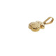 Colgante de oro amarillo con forma de oso