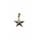 Colgante de oro amarillo con forma de estrella