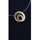 Colgante de oro amarillo y diamantes
