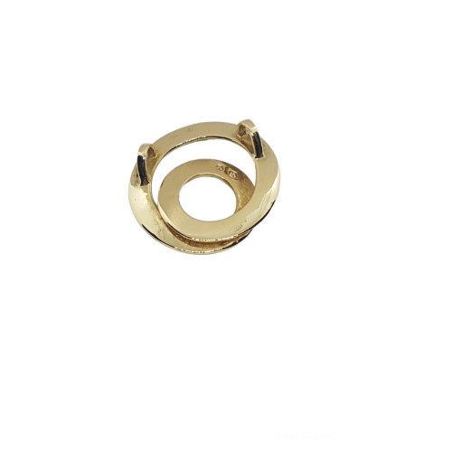 Colgante de oro amarillo y diamantes