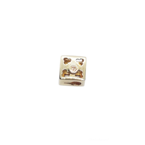 COLGANTE DE ORO AMARILLO CON DIAMANTES