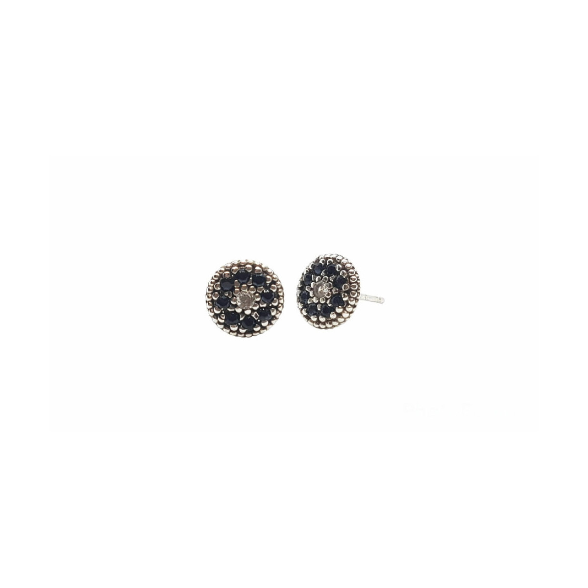 Pendientes de plata con circonitas