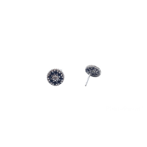 Pendientes de plata con circonitas