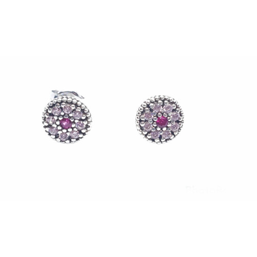 Pendientes de plata con circonitas