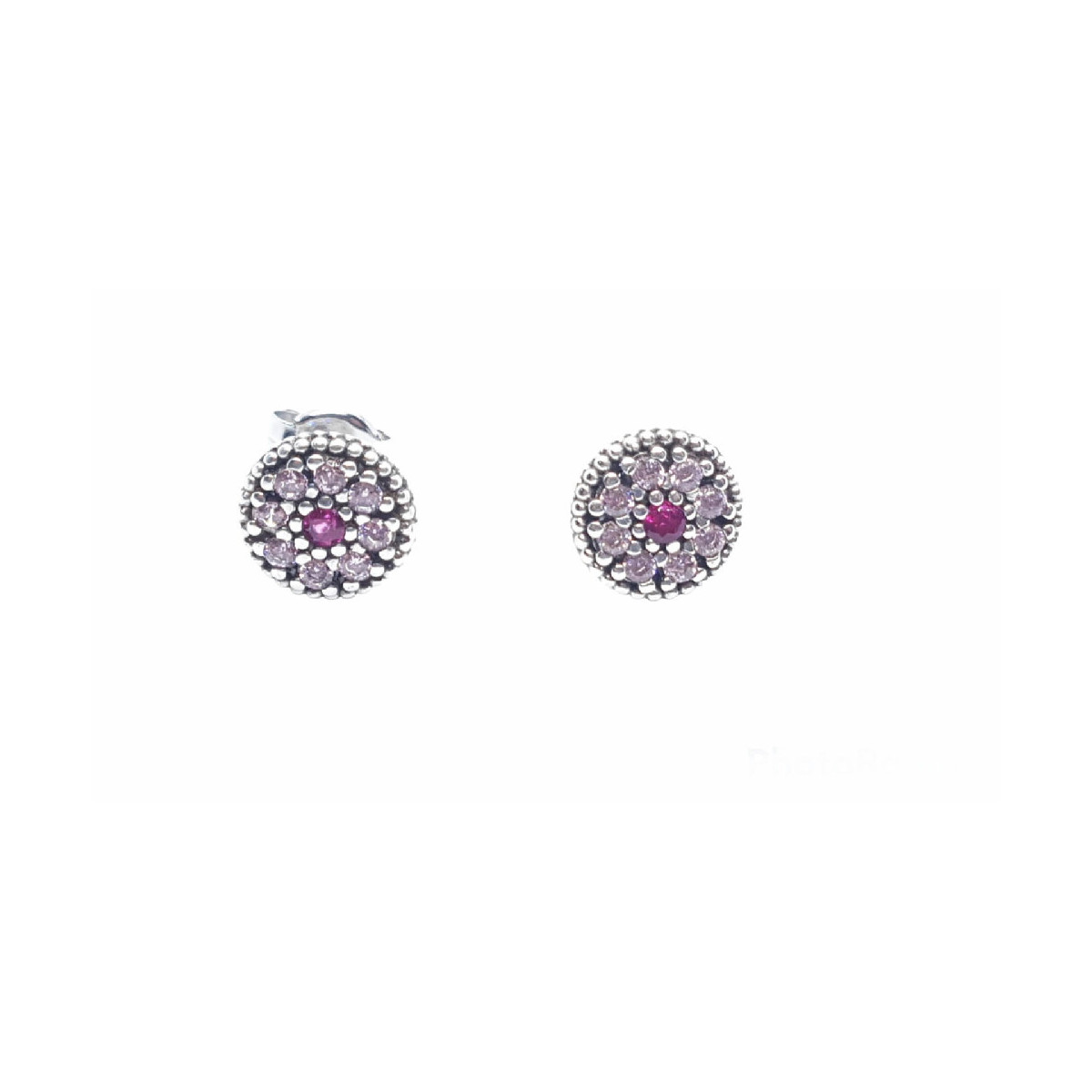 Pendientes de plata con circonitas