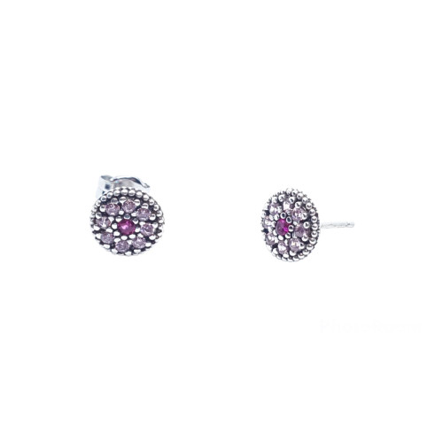 Pendientes de plata con circonitas