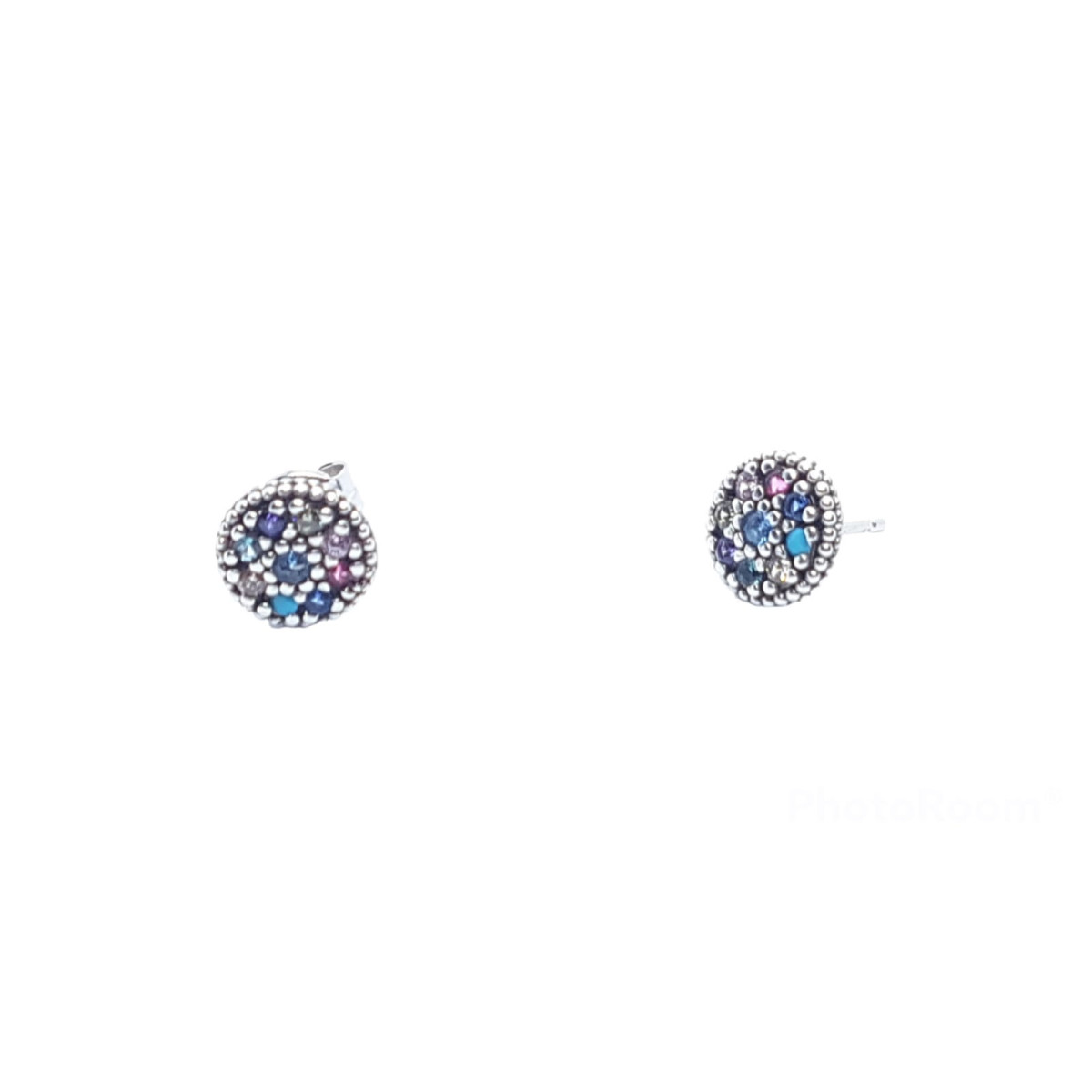 Pendientes de plata con circonitas