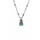 Collar de plata con circonitas