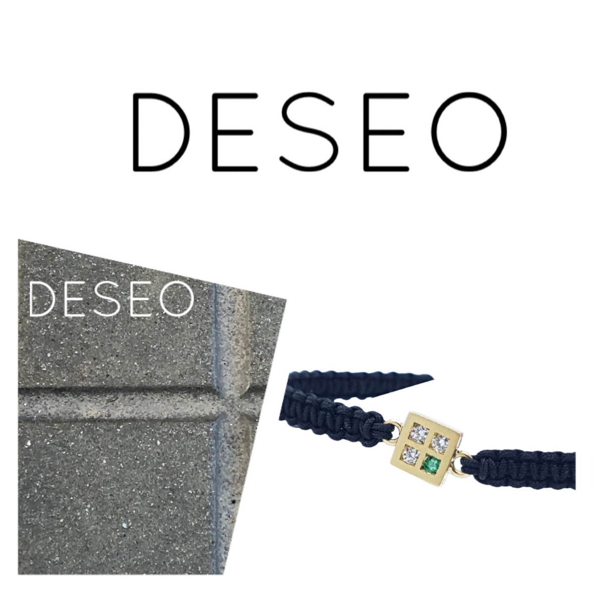 PULSERA DE ORO AMARILLO CON DIAMANTES Y ESMERALDA