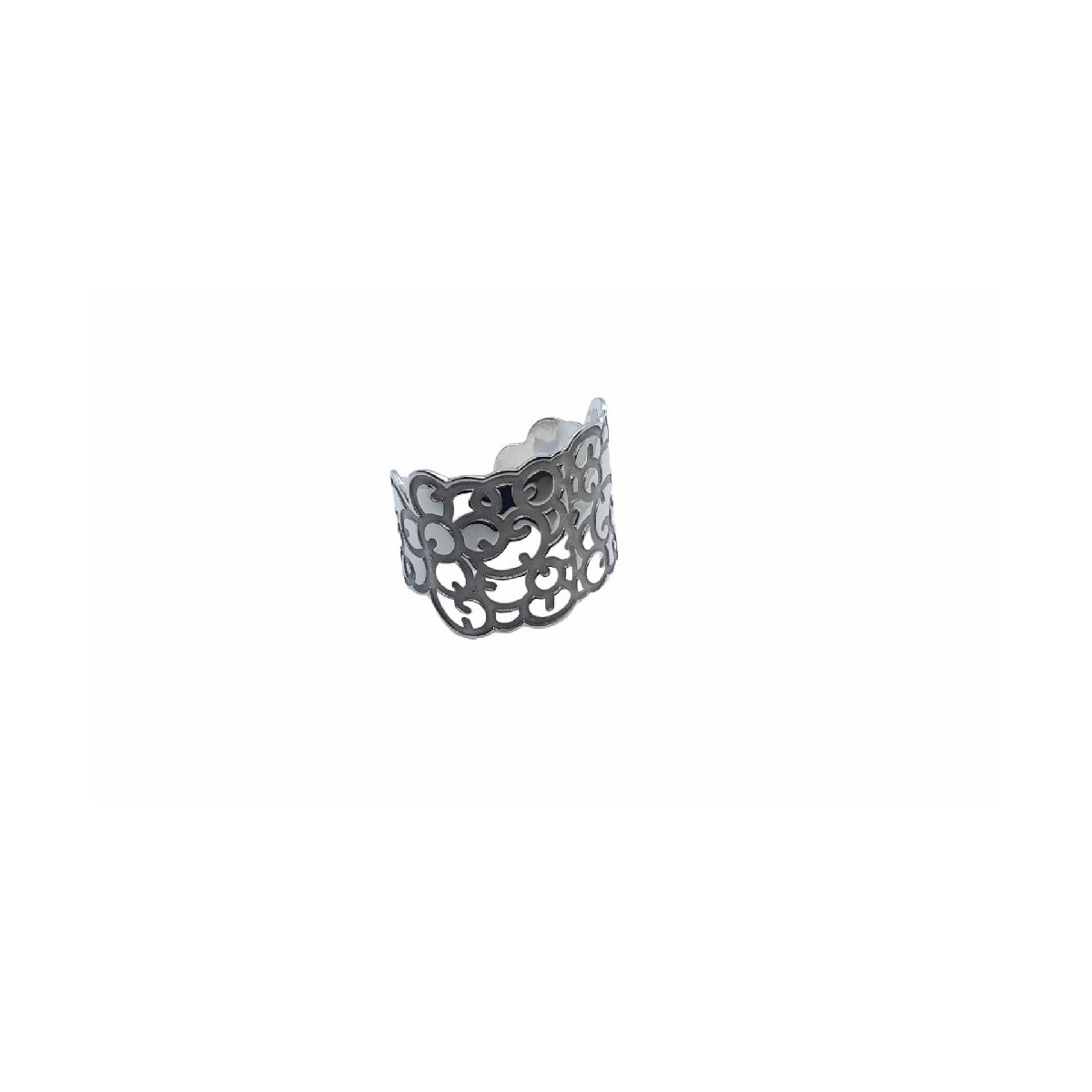 Brazalete rígido de plata