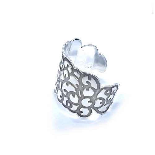 Brazalete rígido de plata