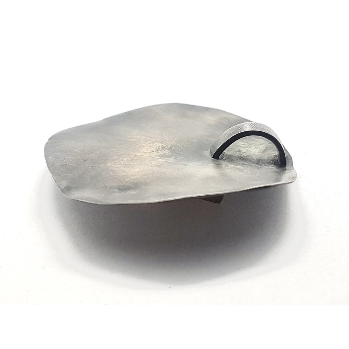 COLGANTE DE PLATA Y ORO AMARILLO CON PERLA NATURAL CULTIVADA