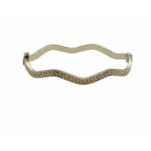 BRAZALETE RÍGIDO DE ORO AMARILLO
