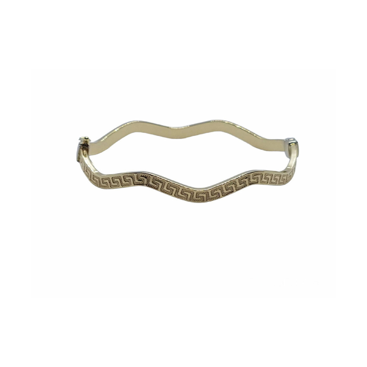 BRAZALETE RÍGIDO DE ORO AMARILLO