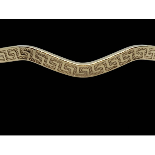 BRAZALETE RÍGIDO DE ORO AMARILLO