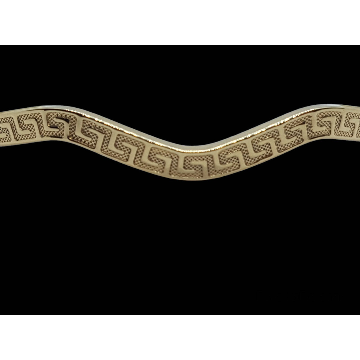 BRAZALETE RÍGIDO DE ORO AMARILLO