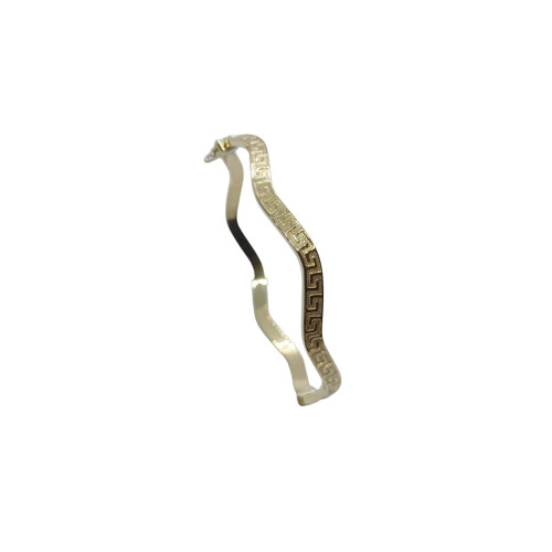 BRAZALETE RÍGIDO DE ORO AMARILLO