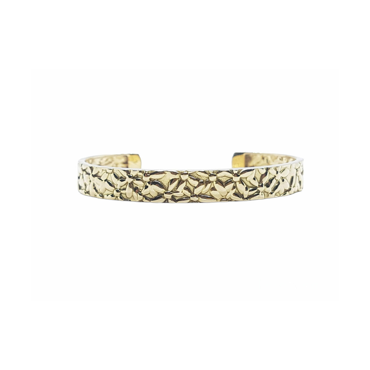 BRAZALETE RÍGIDO DE ORO AMARILLO