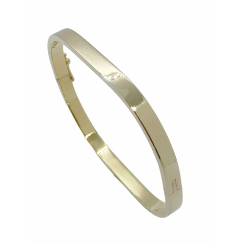 BRAZALETE RÍGIDO DE ORO AMARILLO