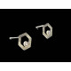 Pendientes de oro amarillo y diamantes