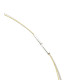 Gargantilla de plata y oro con diamante y perla natural cultivada Australiana