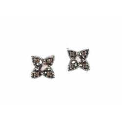 Pendientes de plata con circonitas