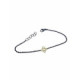 Pulsera de plata y oro