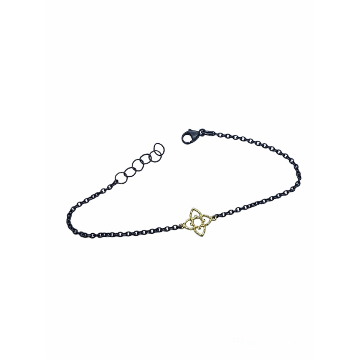 Pulsera de plata y oro