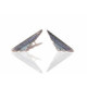 Pendientes de plata con esmalte