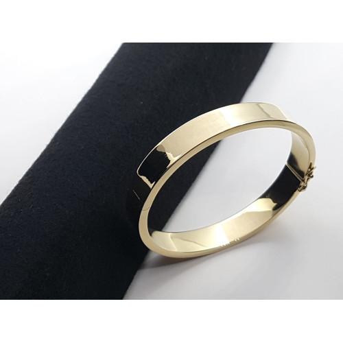 BRAZALETE RÍGIDO DE ORO AMARILLO