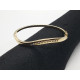 BRAZALETE RÍGIDO DE ORO AMARILLO CON DIAMANTES