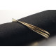 BRAZALETE RÍGIDO DE ORO AMARILLO, BLANCO Y ROSA