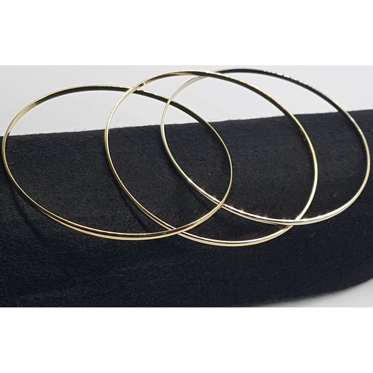 BRAZALETE RÍGIDO DE ORO AMARILLO, BLANCO Y ROSA